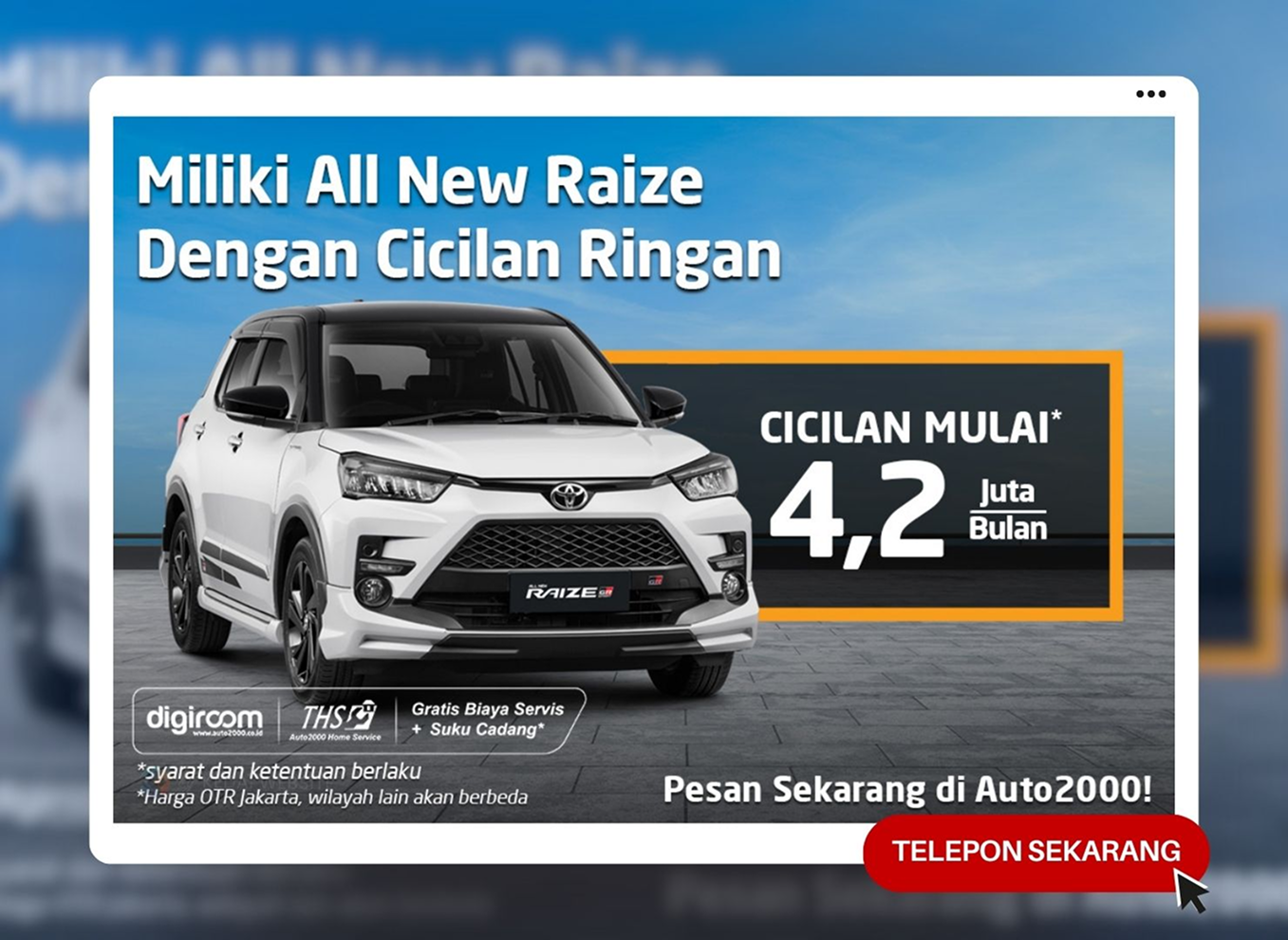 Promo Toyota Raize